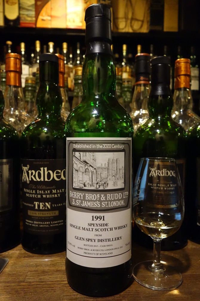 GLRNSPEY 1991-2015 BBR for La Maison du Whisky #800331