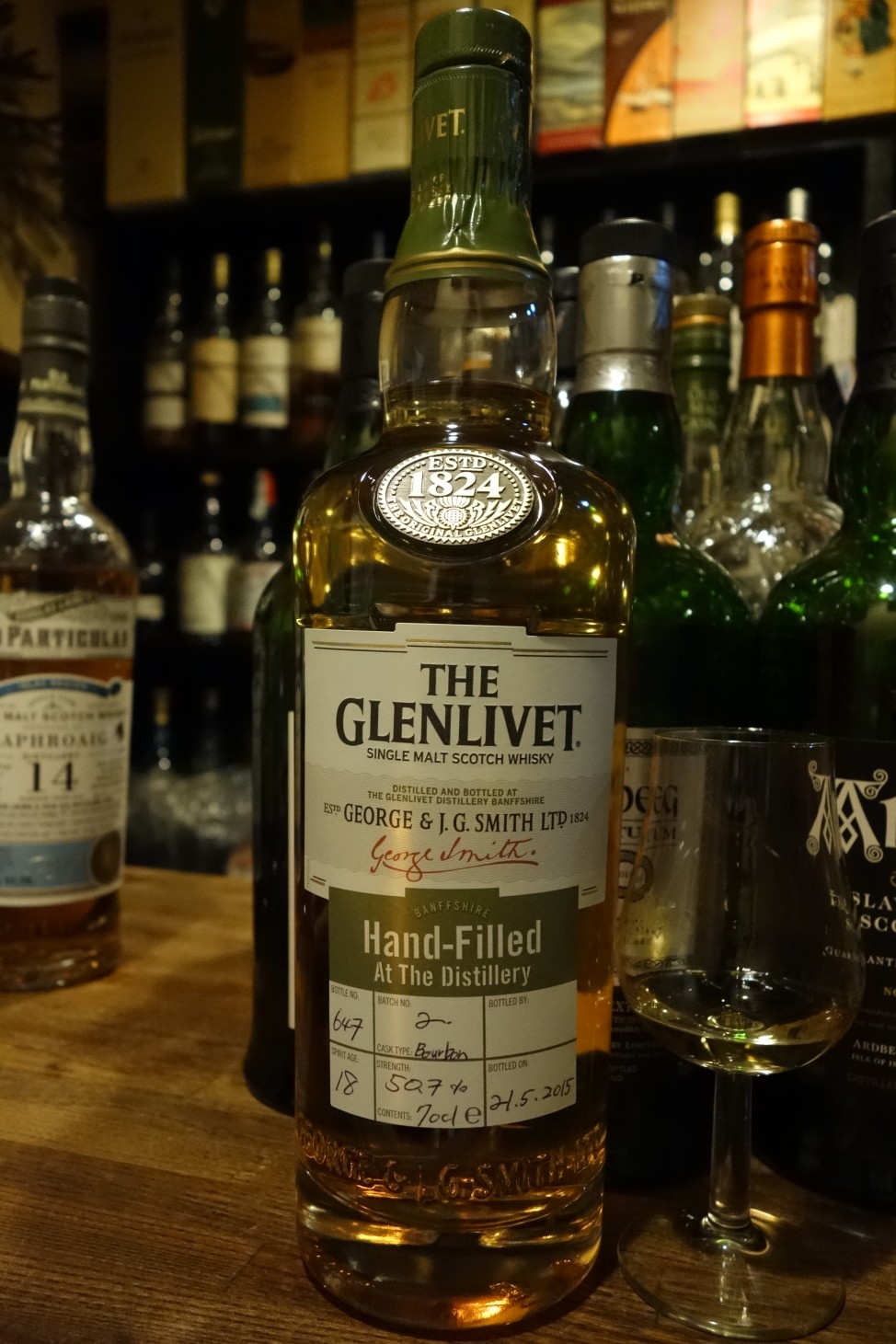 GLENLIVET 18yo OB Hand-Filled BATCH No.2