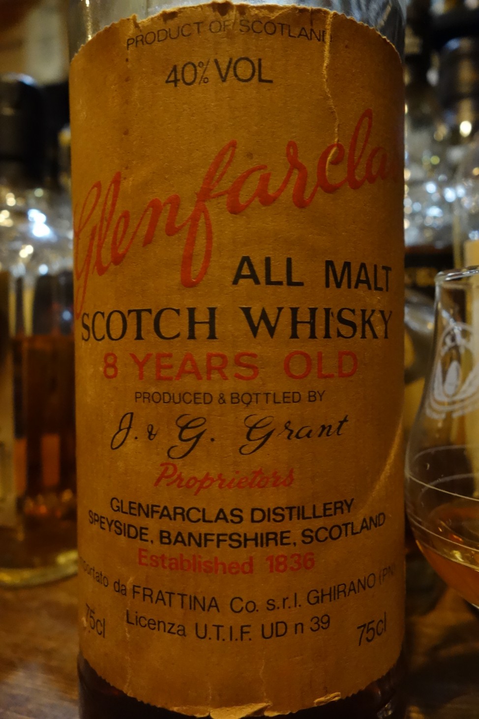 グレンファークラス GLENFARCLAS 1972 8yo OB (1)