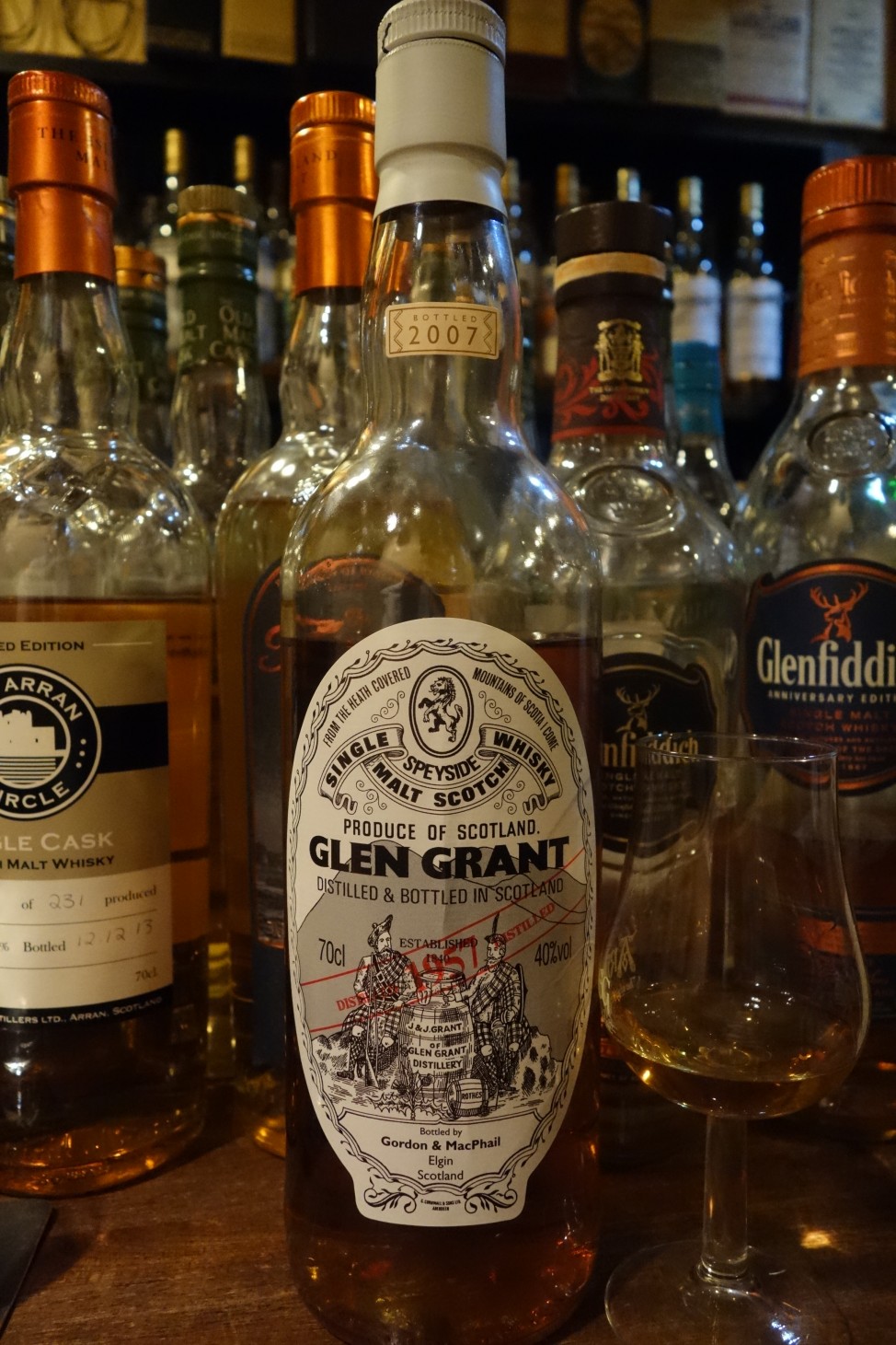 GLENGRANT 1957-2007 GM Distillery Labels