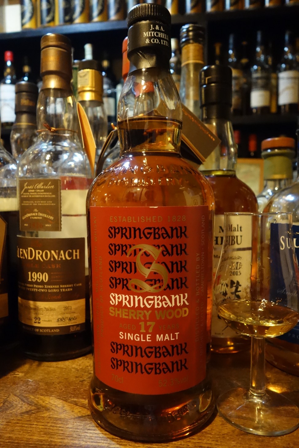 SPRINGBANK 17yo OB SHERRY WOOD