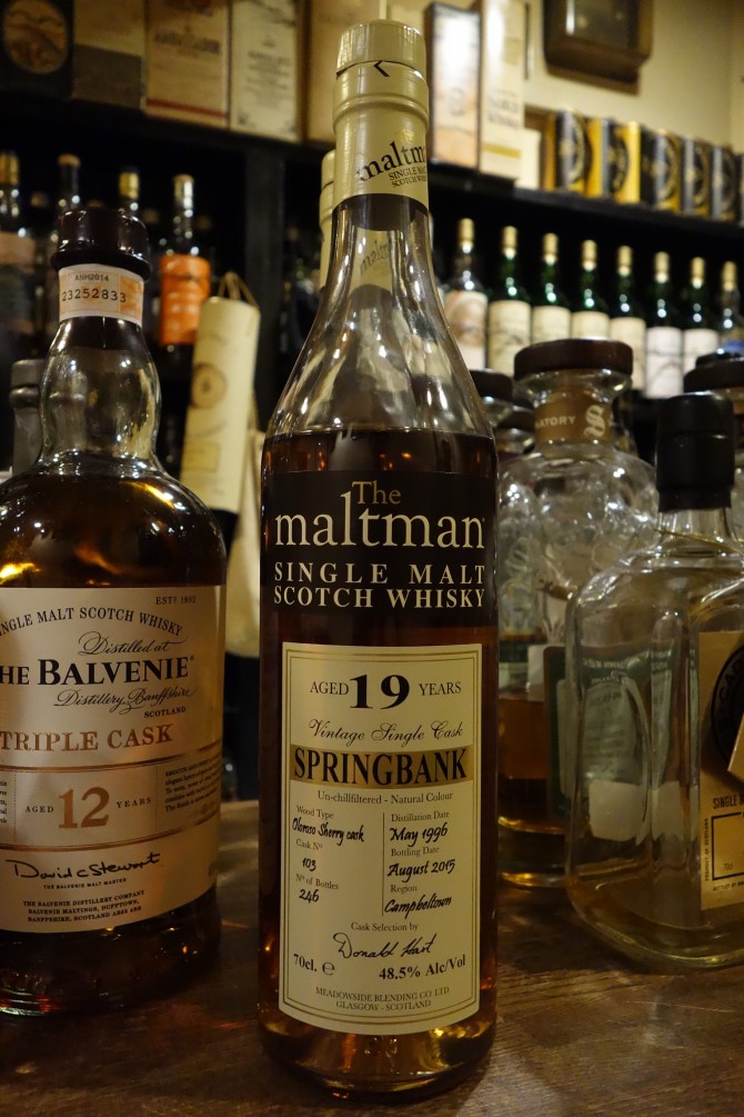 SPRINGBANK 1996-2015 19yo The maltman #103