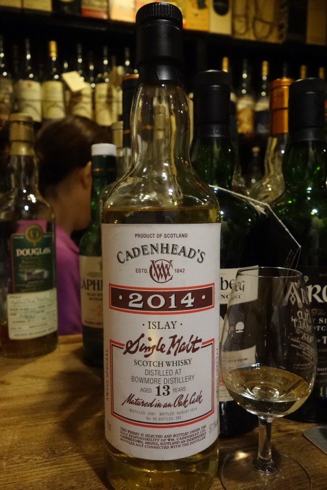 BOWMORE 2001-2014 13yo CADENHEAD for Swiss