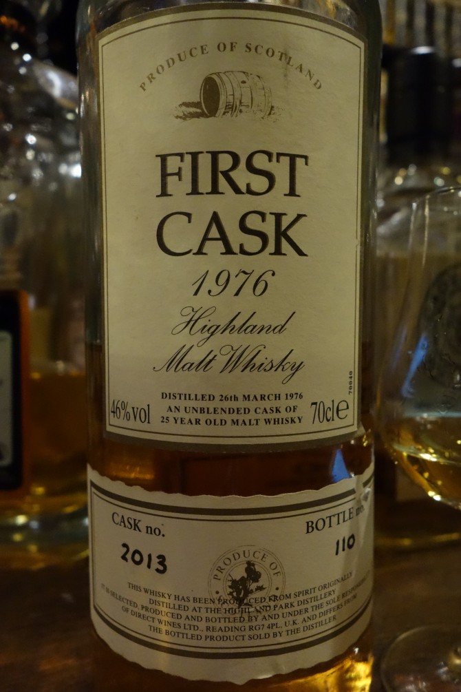 ハイランドパーク HIGHLAND PARK 1976 25yo FIRST CASK #2013