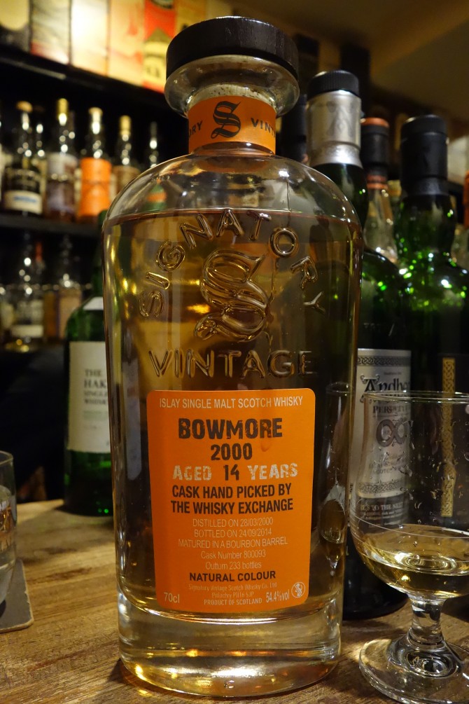 BOWMORE 2000-2014 14yo SIGNATORY VINTAGE for THE WHISKY EXCHANGE #800093