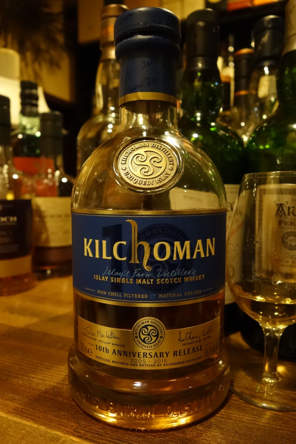 KILCHOMAN  OB 10th Anniversary bottling