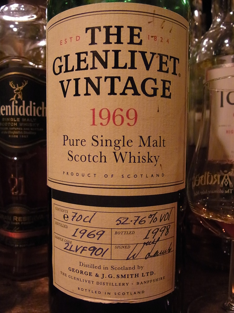 通販 人気】 GlenLivet 1969-1998 OB 空瓶 | www.ouni.org