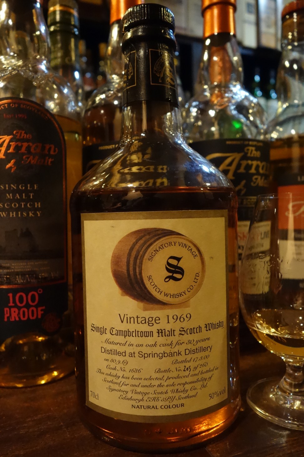 SPRINGBANK 1969-2000 30yo SIGNATORY VINTAGE #1686