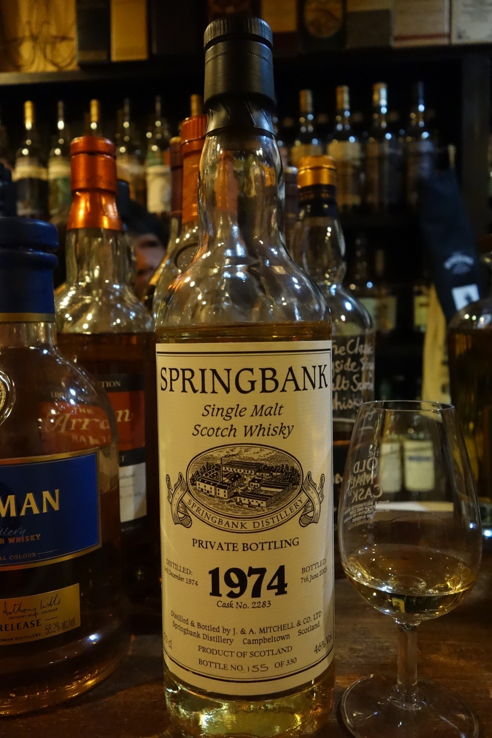 SPRINGBANK 1974-2003 28yo OB #2283