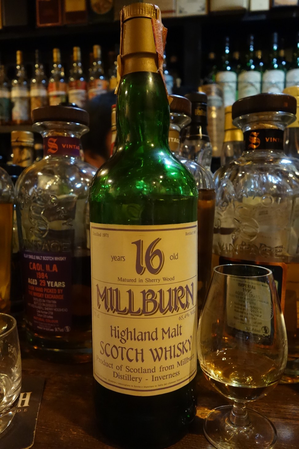 MILLBURN 1971-1987 16yo SESTANTE