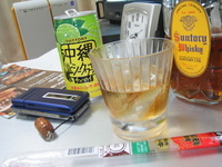 晩酌?・・・朝酌?