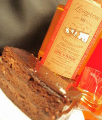 Longrow 10年×チョコレートケーキ