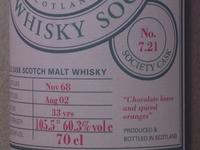 ネタ切れ その9 (68年蒸溜の1)