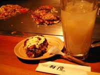 粉もん×林檎チューハイ