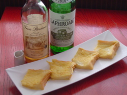 フレンチトーストとラフロイグWhisky&WifeNo11