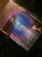 本日はSCOTSNIGHT