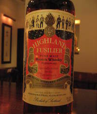 HIGHLAND FUSILIER 21年 G&M