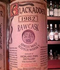 ハイランドパーク19年ブラックアダー