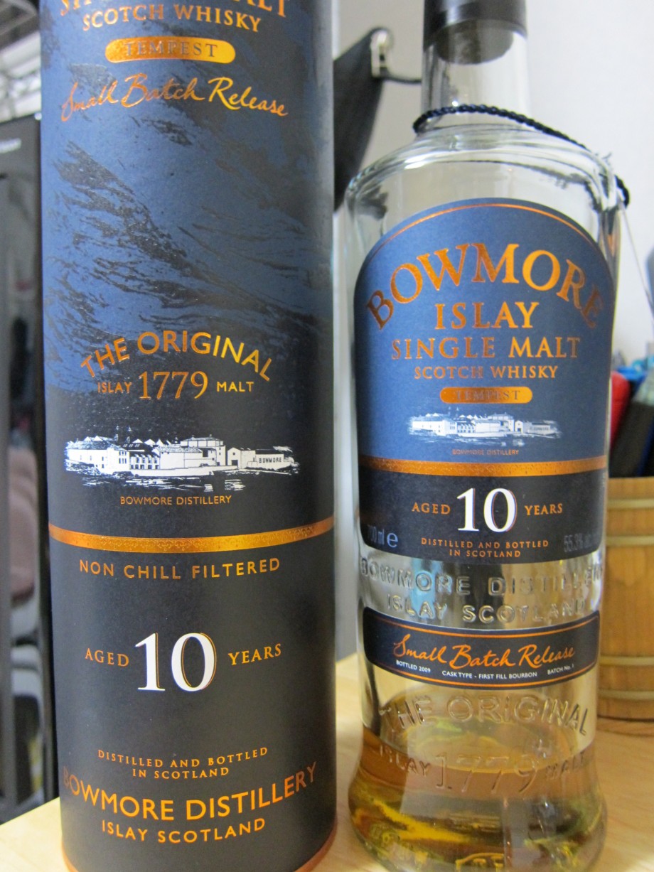 ボウモア BOWMORE 10年 テンペスト TEMPEST 古酒 - ウイスキー