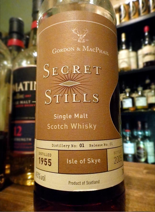 レア【ゴードン＆マクファイル】シークレット・スティル（タリスカー） タリスカー 50年 Secret Still Isle of Skye 1955-2005 G&M - sakedori