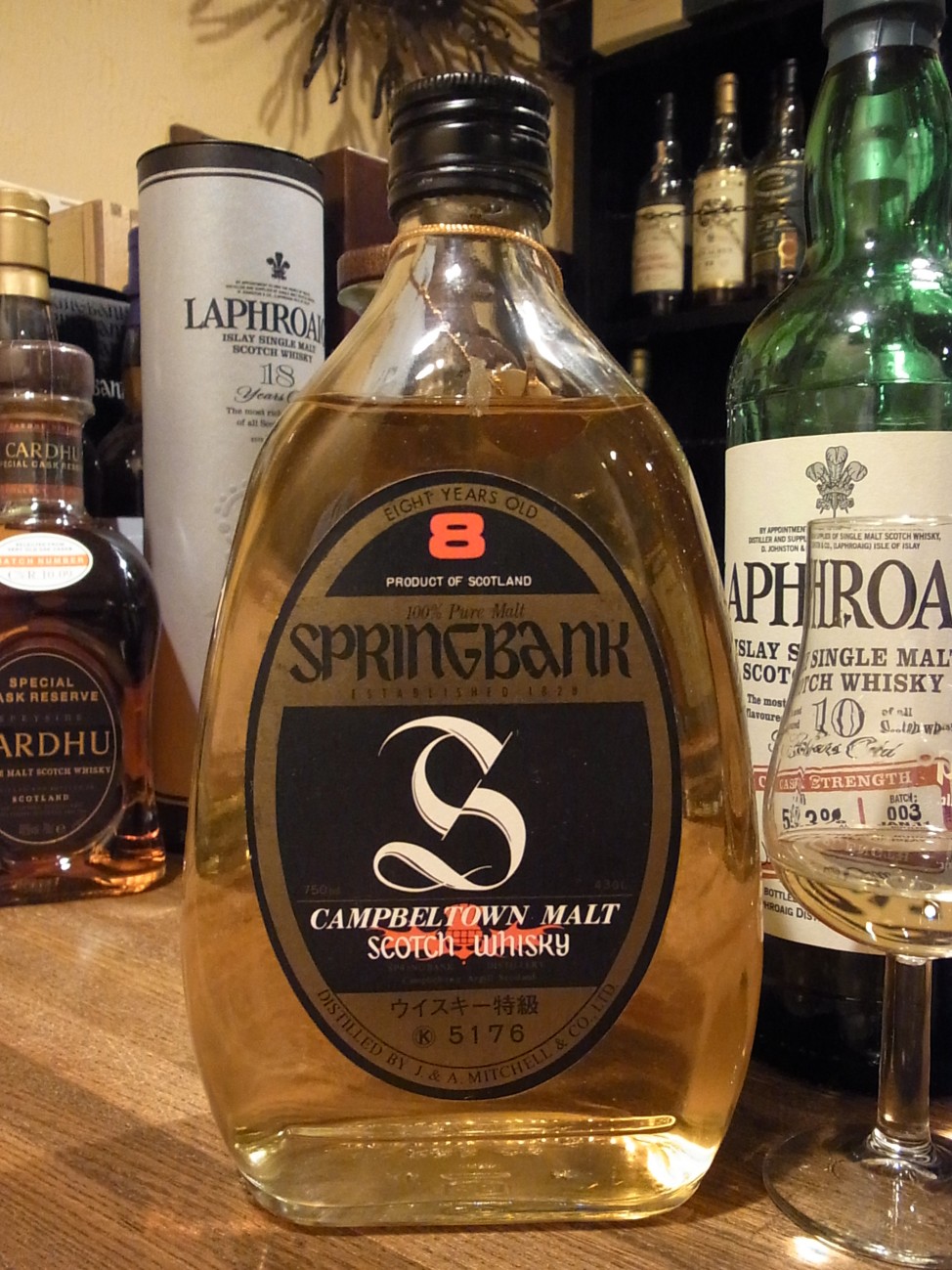 スプリングバンク（Springbank）8年 ピュアモルト スプリングバンク（Springbank）8年 ピュアモルト - メルカリ
