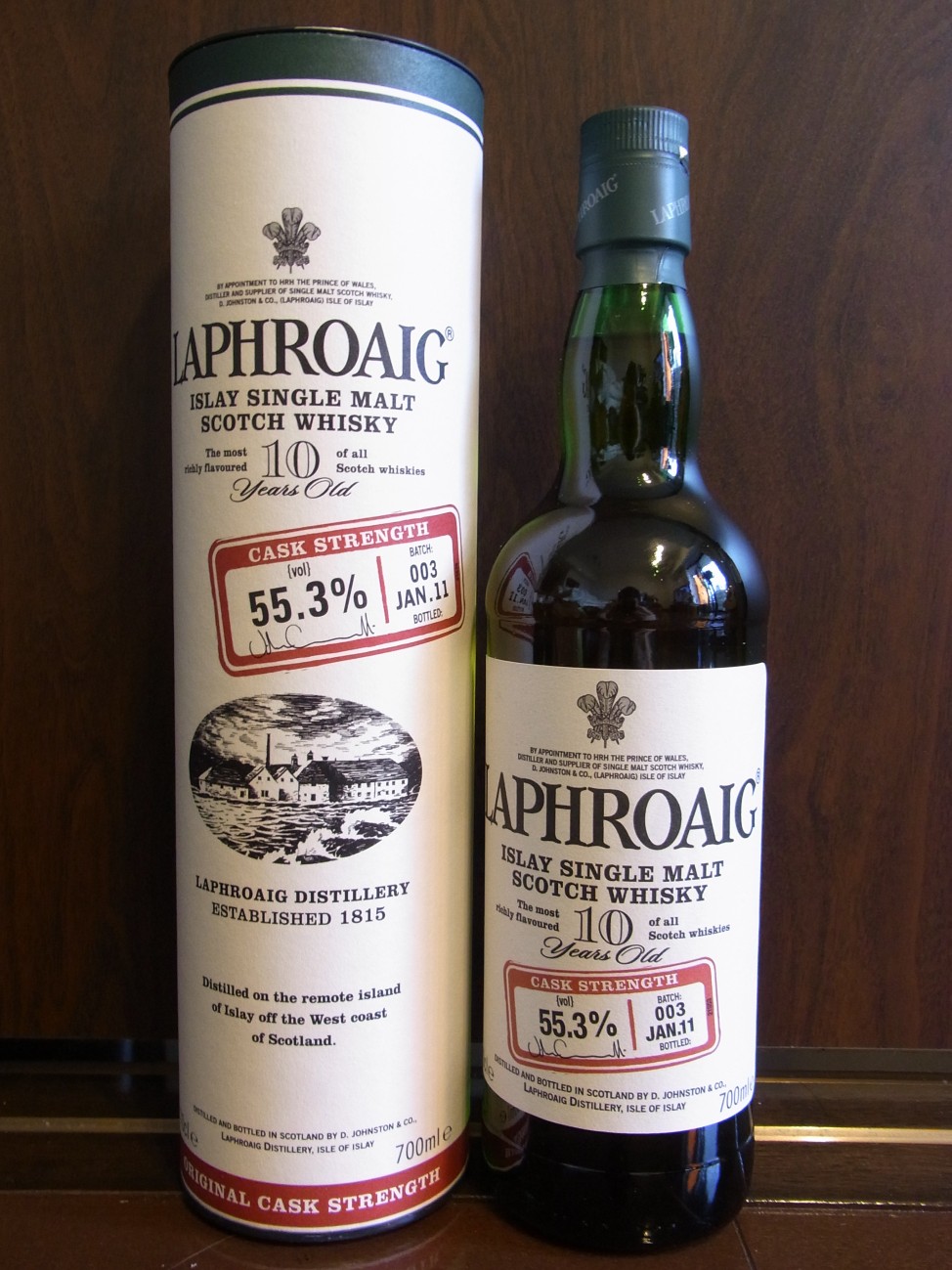 これまでのテイスティングノート35：ラフロイグ 10年 オフィシャル