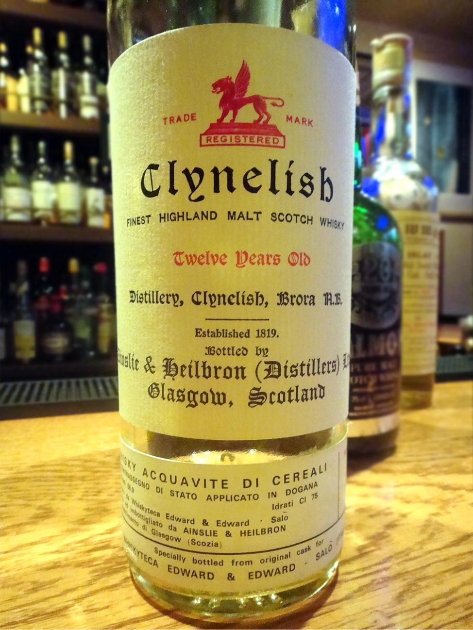 Clynelish 12 yo white label for Edward & Edward - sakedori