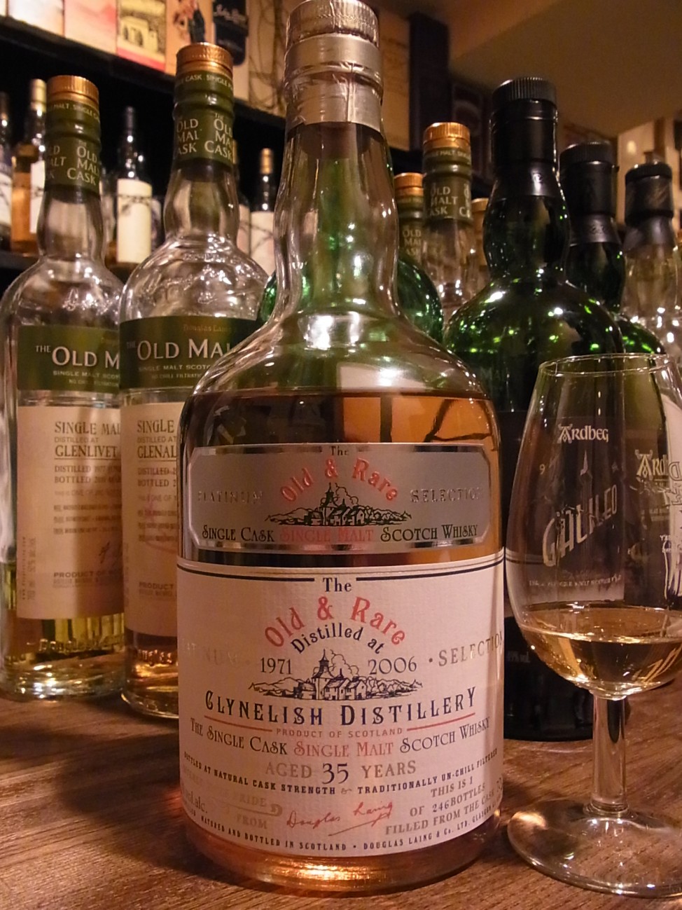 鉄板の旨さ クライヌリッシュ1971 35年 ダグラスレイン オールド&レア