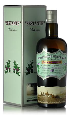 Glen Keith 1970 40y Silver Seal Sestante Collection （グレンキース