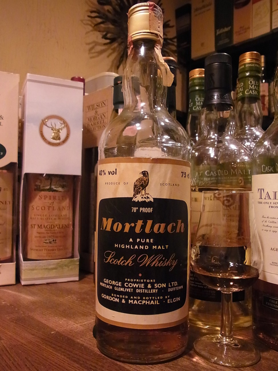 モートラック GM 蒸留所ラベル 70年代ボトリング - sakedori