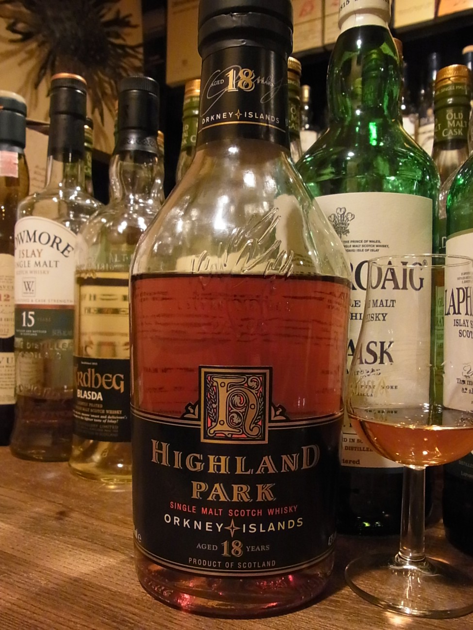 ハイランドパーク18年 オフィシャル 90年代流通 - sakedori