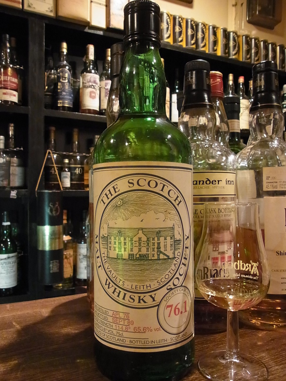 【超希少】モートラック 11年 ソサエティ モートラック1976-1989 スコッチモルトウイスキーソサエティ 76.1