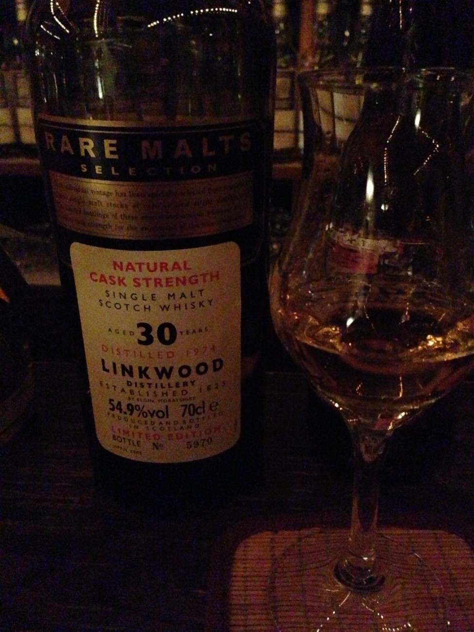 Linkwood 1974 30y United Distillers Rare Malts Selection （リンクウッド 1974 30年  UD レアモルトセレクション） - sakedori