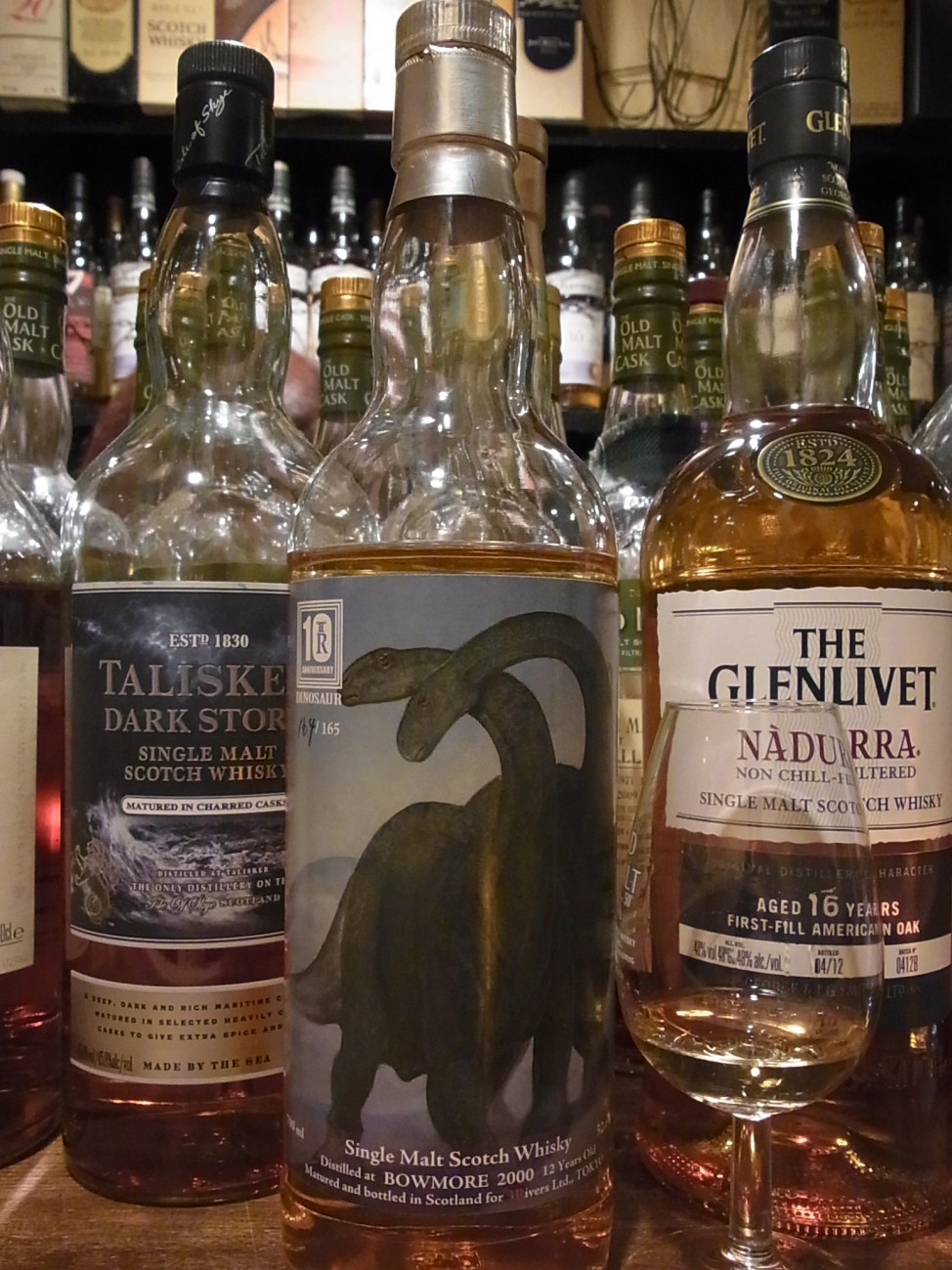 ボウモア2000 12年 スリーリバーズ ダイナソー #800281 - sakedori