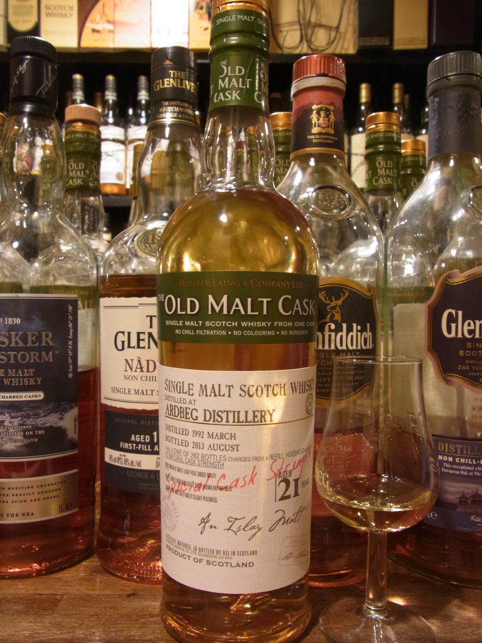 ウイスキー OMC Ardbeg 21yo Special Cask Strength ニューリリース：アードベッグ1992 21年 ハンターレイン OMC JIS