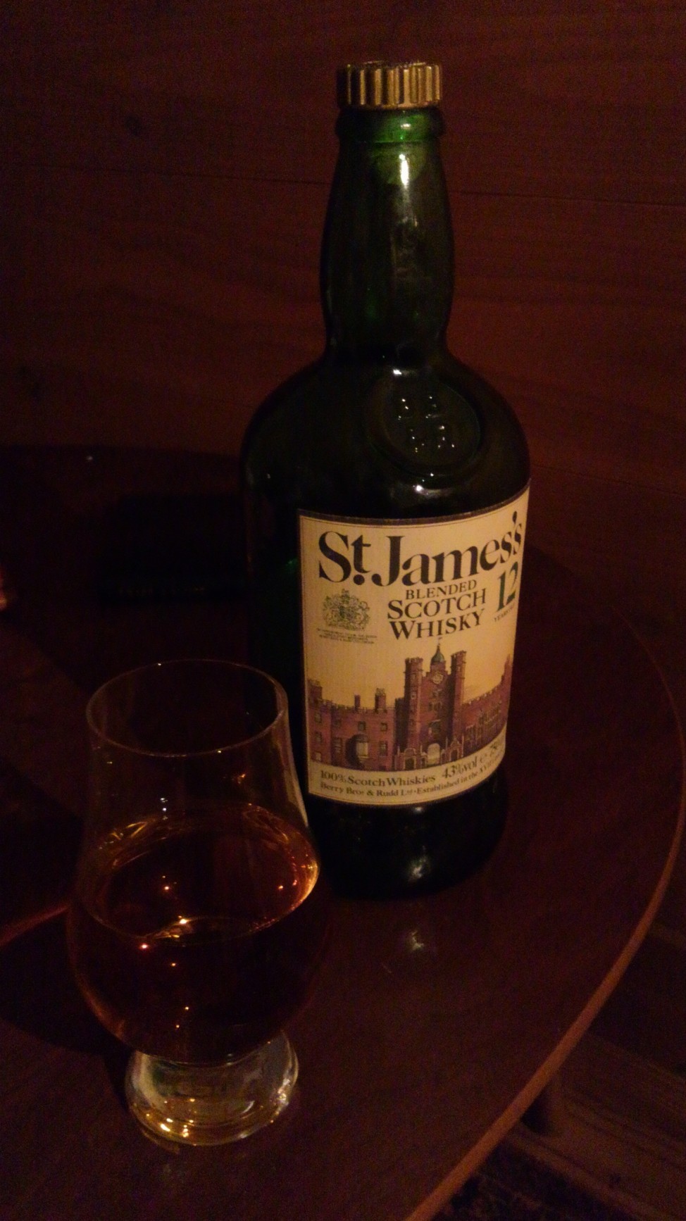 セントジェームス ウイスキー 12年 43％ 750ml