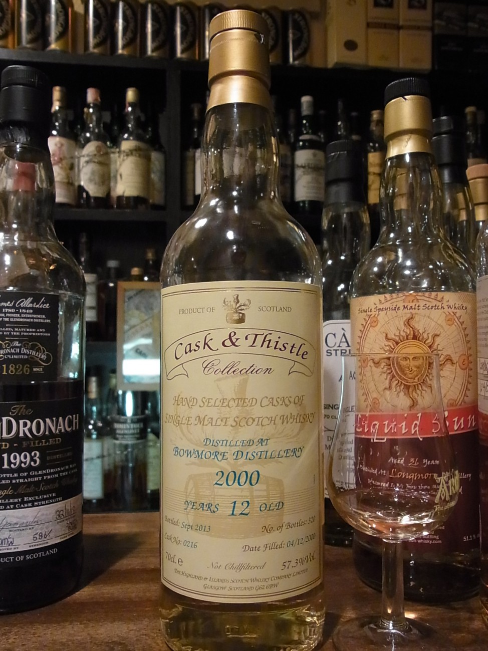 ニューリリース：ボウモア2000 12年 カスク&シスル #0216 - sakedori