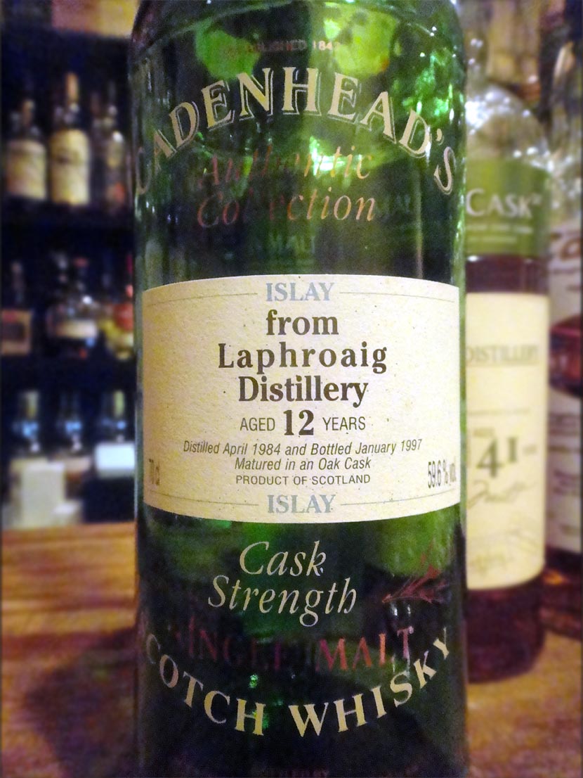 Laphroaig 1984-1997 12yo Cadenhead Authentic Collection - sakedori