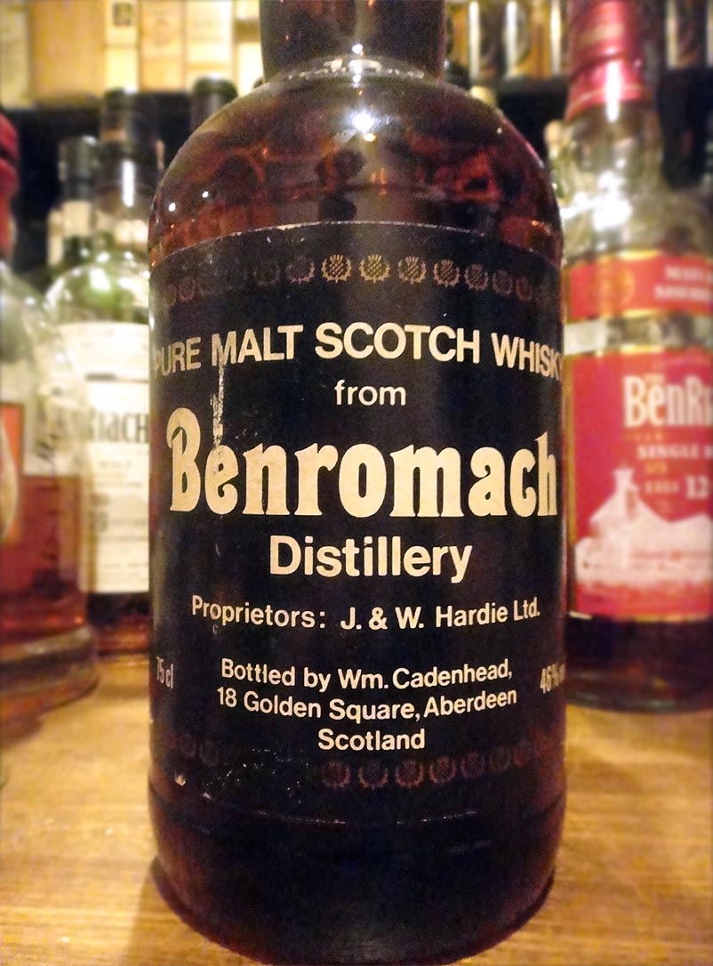 Benromach 1965-1983 18yo Cadenhead''s Dumpy bottle - sakedori