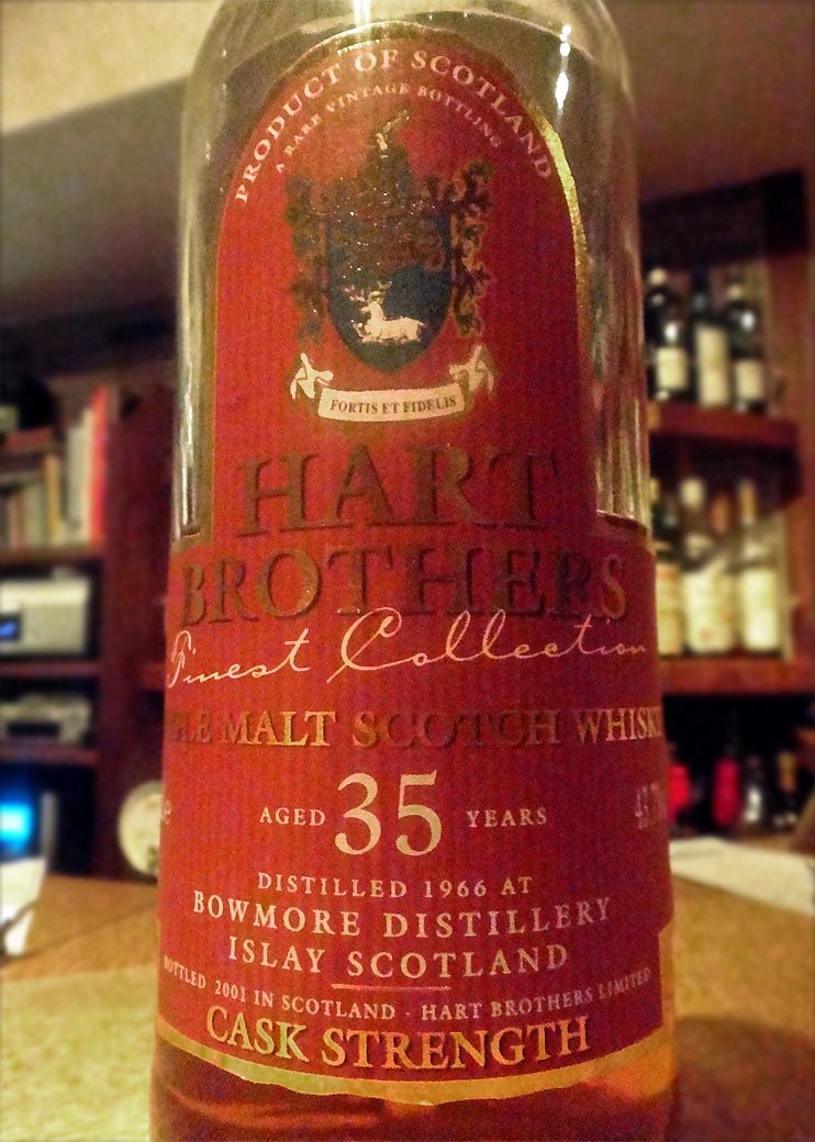 Bowmore 1966-2001 35yo Hart Brothers Finest Collection - sakedori