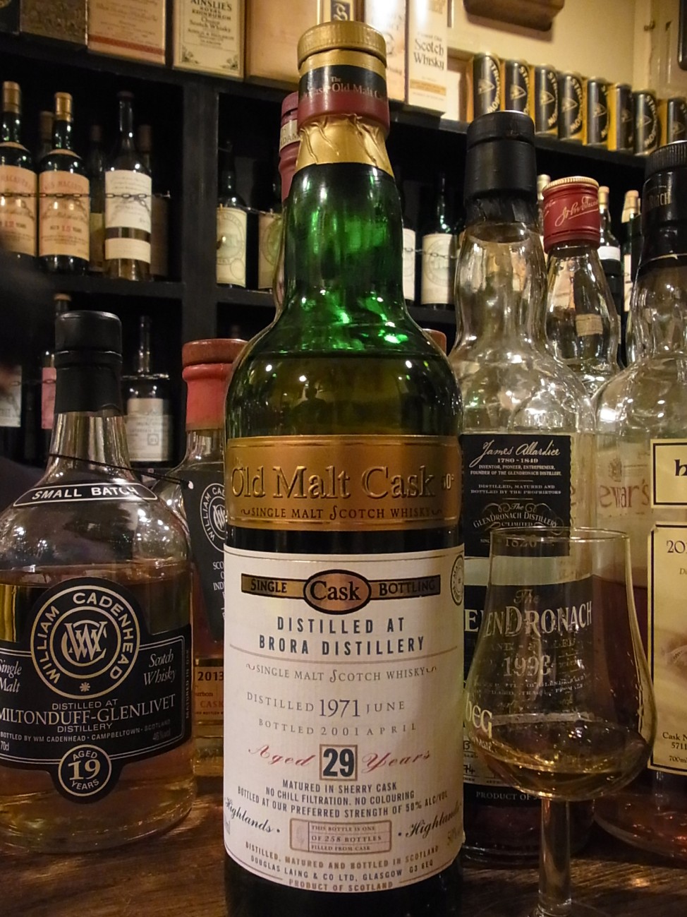 ブローラ1971 29年 ダグラスレイン オールドモルトカスク - sakedori