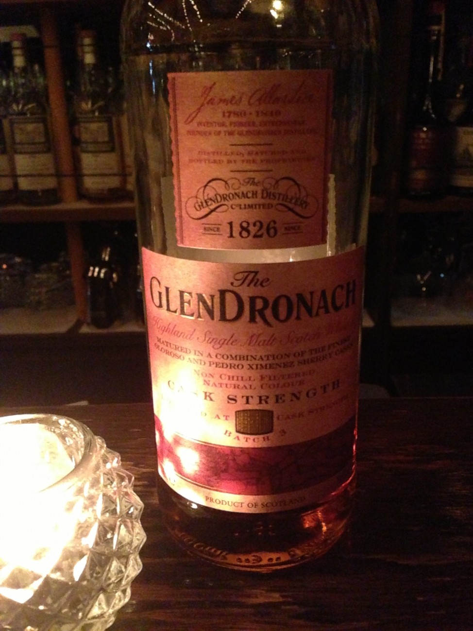Glendronach Cask Strength Batch 3 （グレンドロナック カスク