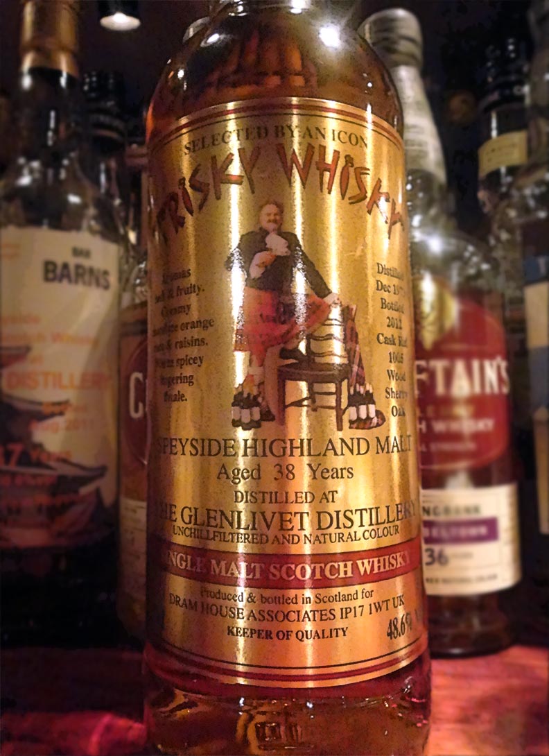 希少 BB&R グレンリベット38年 1973 ホグスヘッド 限定品 Glenlivet 1973-2012 38yo John Milroy Frisky Whisky - sakedori