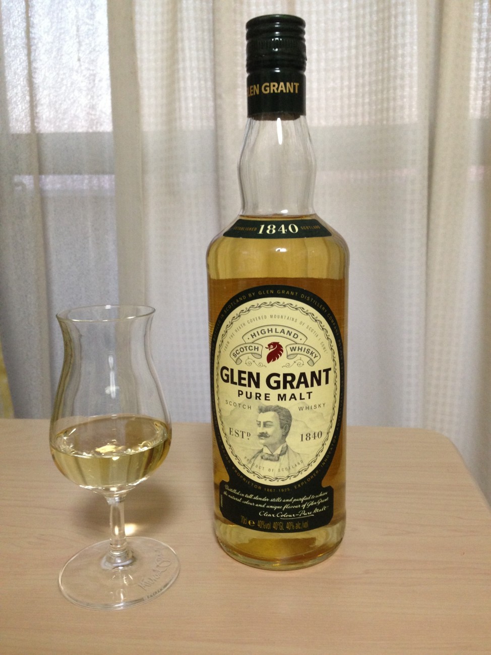 Glen Grant Pure Malt （グレン・グラント オフィシャル ピュアモルト表記） - sakedori