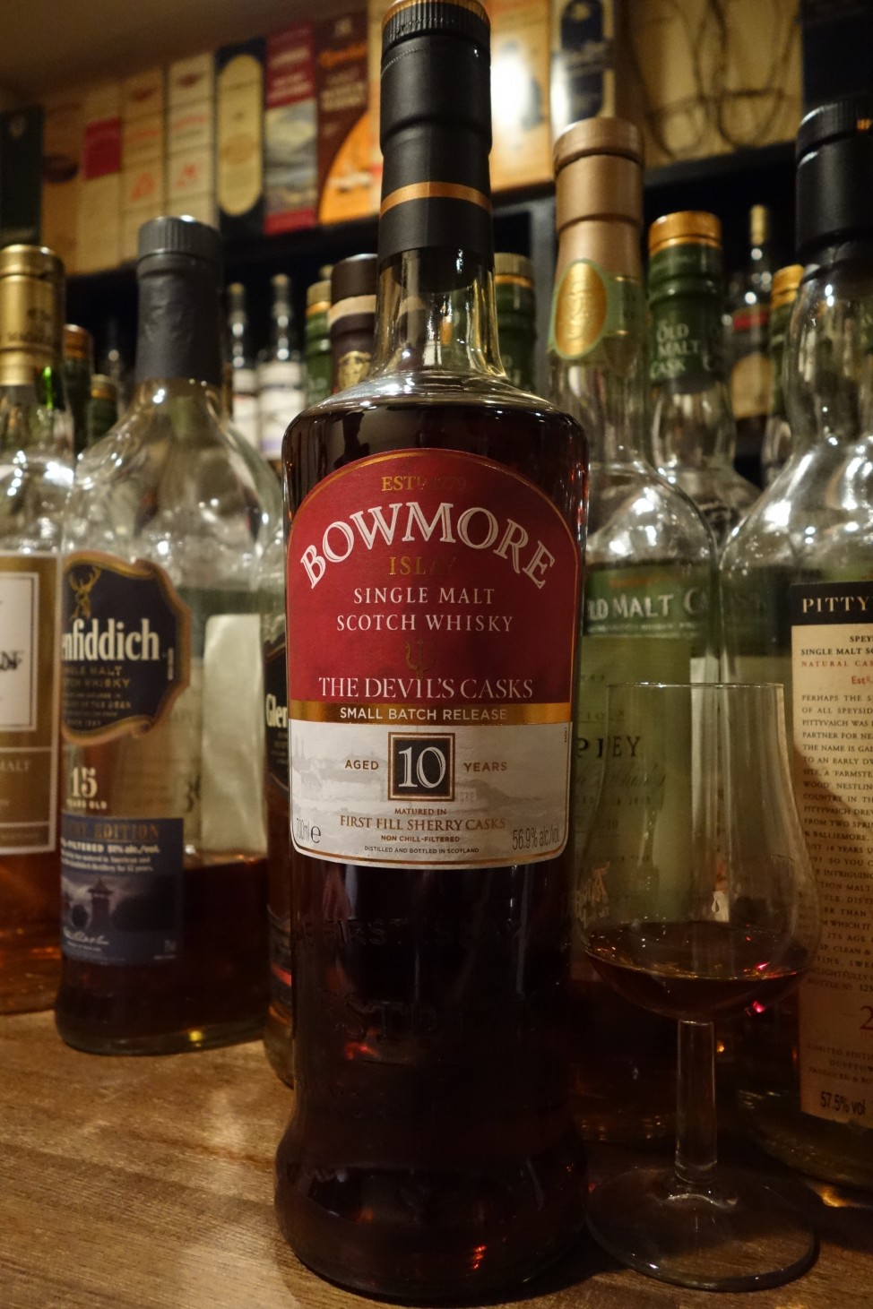 ニューリリース：ボウモア 10年 デビルズカスク - sakedori