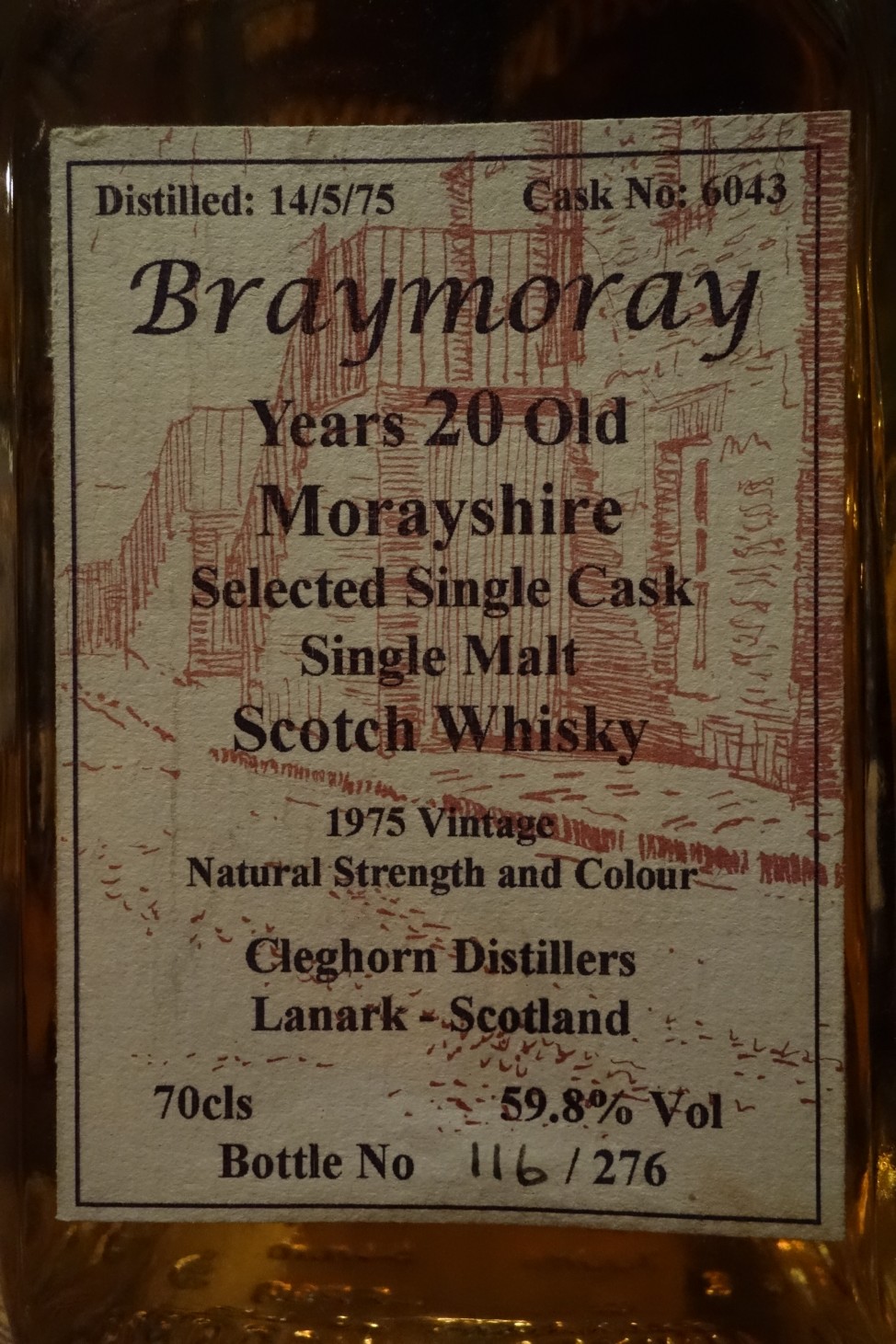 古酒『グレンロセス 1975』 Glenrothes 1975 Vintage Single Malt Scotch Whisky | Single Malt
