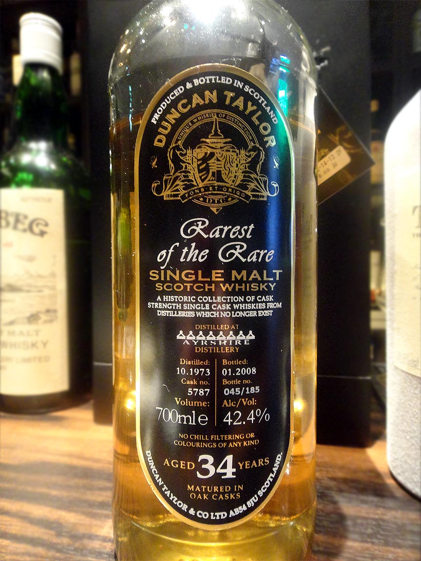 RARE AYRSHIRE レアエアシャー シグナトリービンテージ 幻のレアモルト