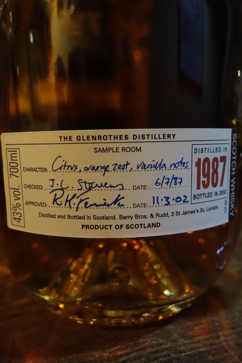 グレンロセス 1987-2003 オフィシャル - sakedori