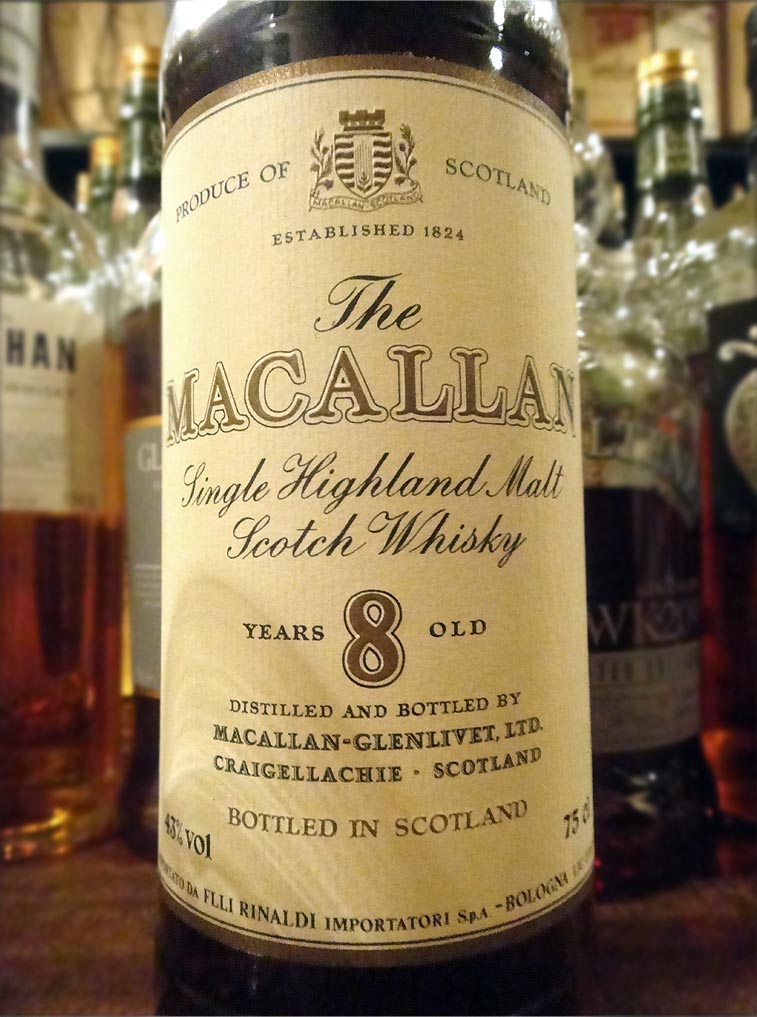 Macallan 8yo Rinaldi - sakedori