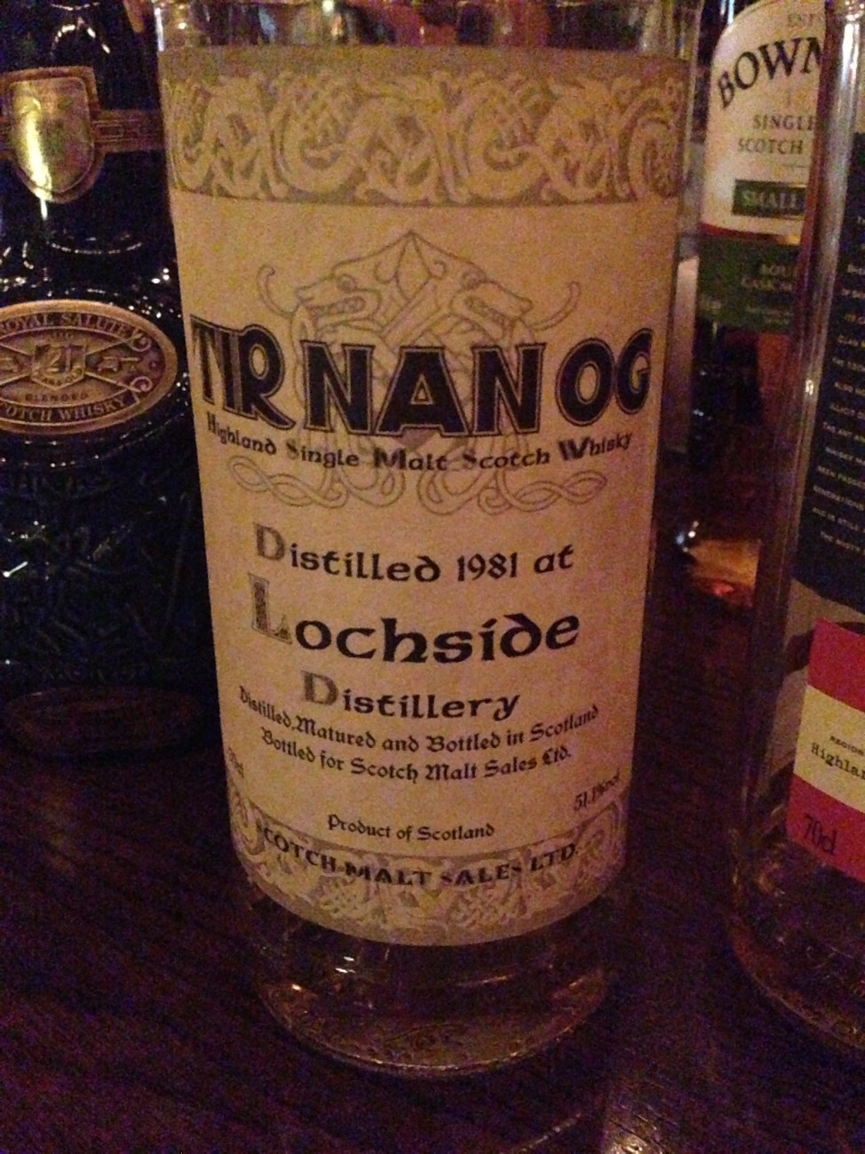 Lochside 1981 Scotch Malt Sales “Tir Nan Og” (ロッホサイド 1981 スコッチモルト販売  チール・ナン・ノク) - sakedori